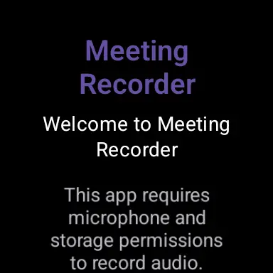 Meeting Recorder App screenshot 7